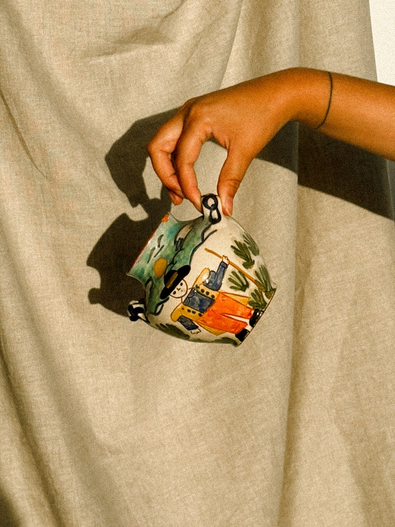 Vase "Campino in the Sun"