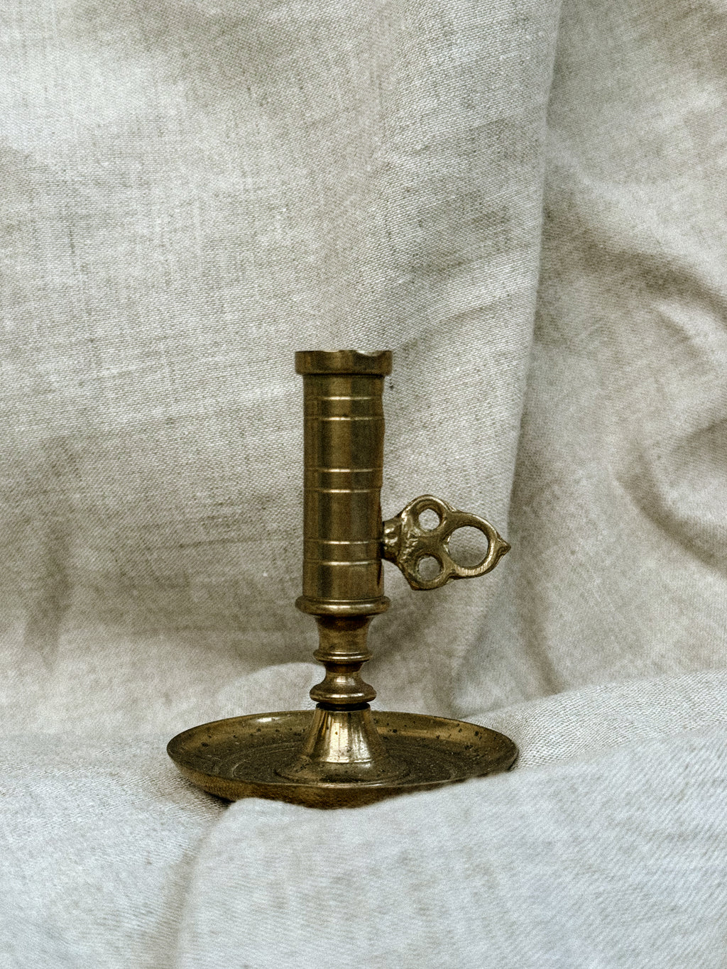 Valsan Brass Candleholder, miniature