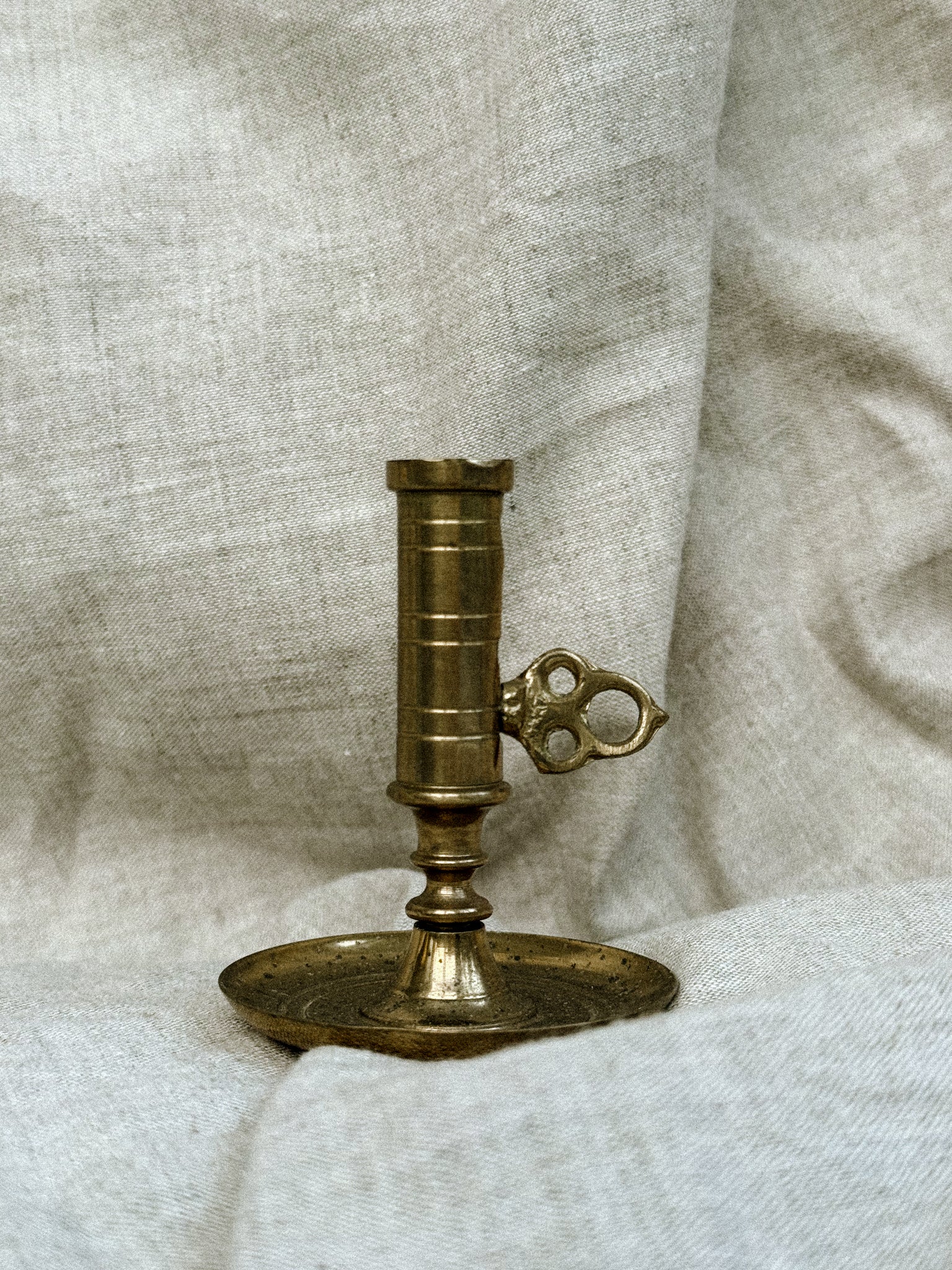 Valsan Brass Candleholder, miniature