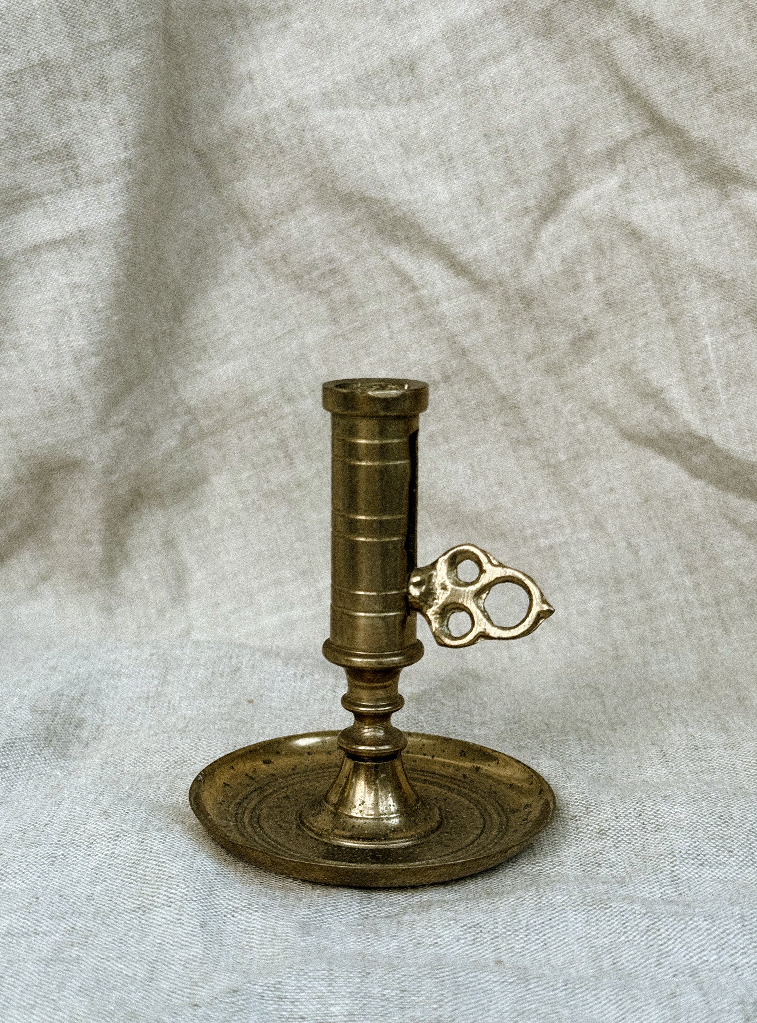 Valsan Brass Candleholder, miniature