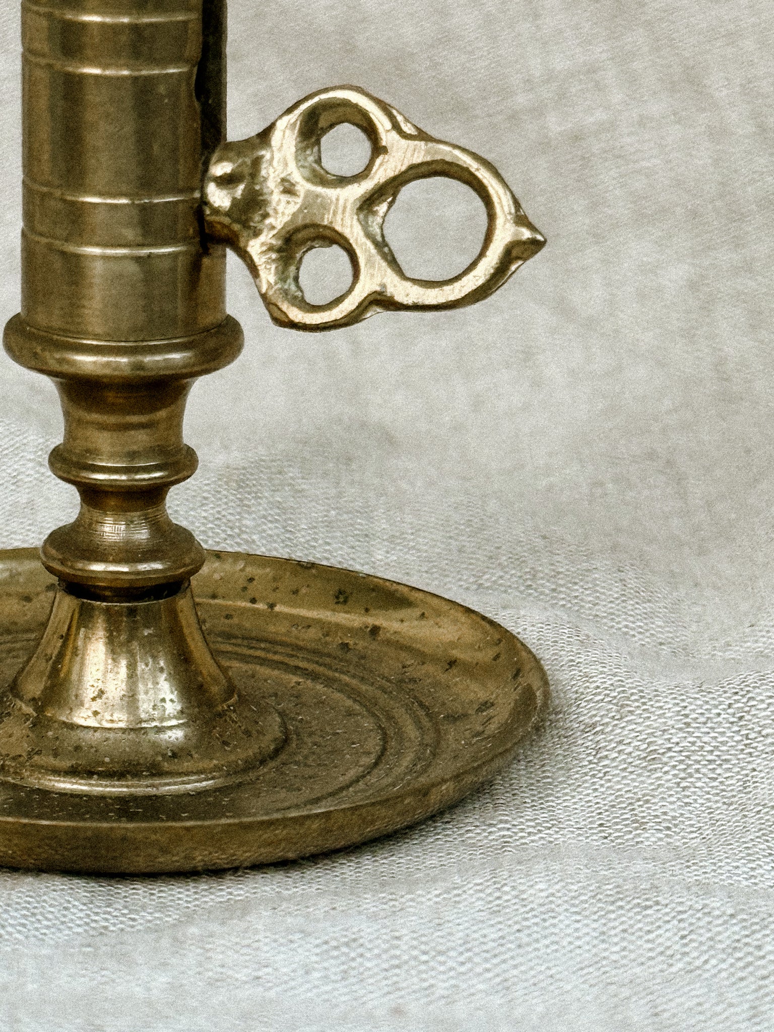 Valsan Brass Candleholder, miniature