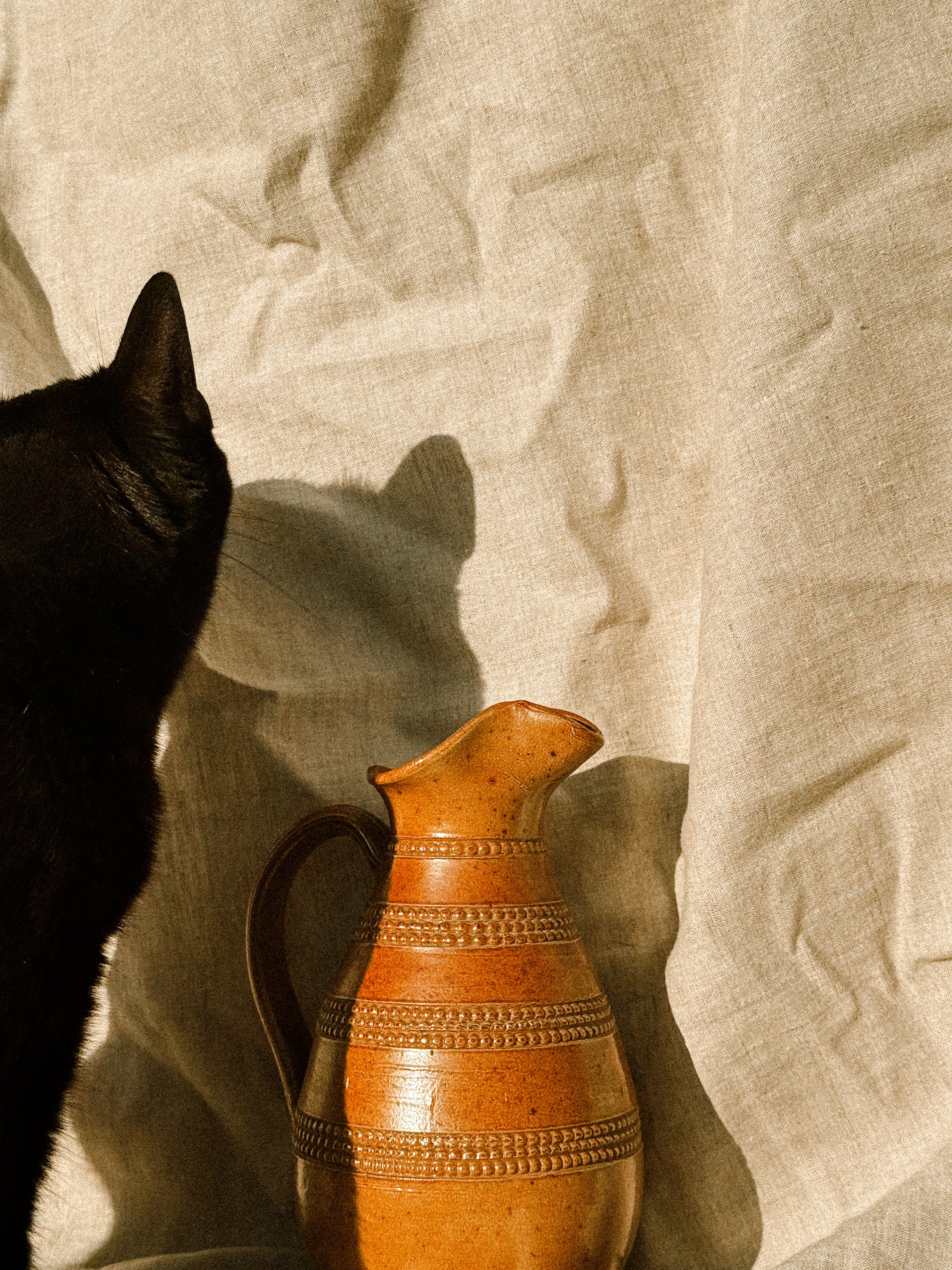 HN019 | Stoneware Jug from Berry, France