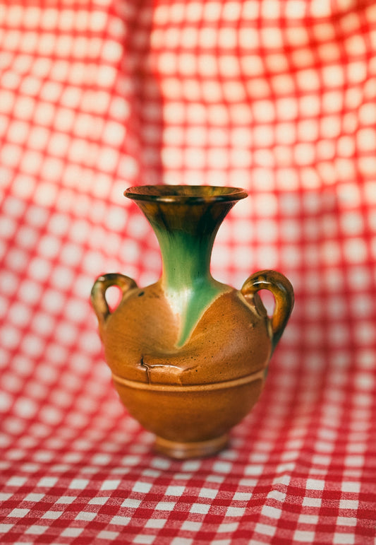 Bilha decorativa em cerâmica vidrada, anos 1960–80
