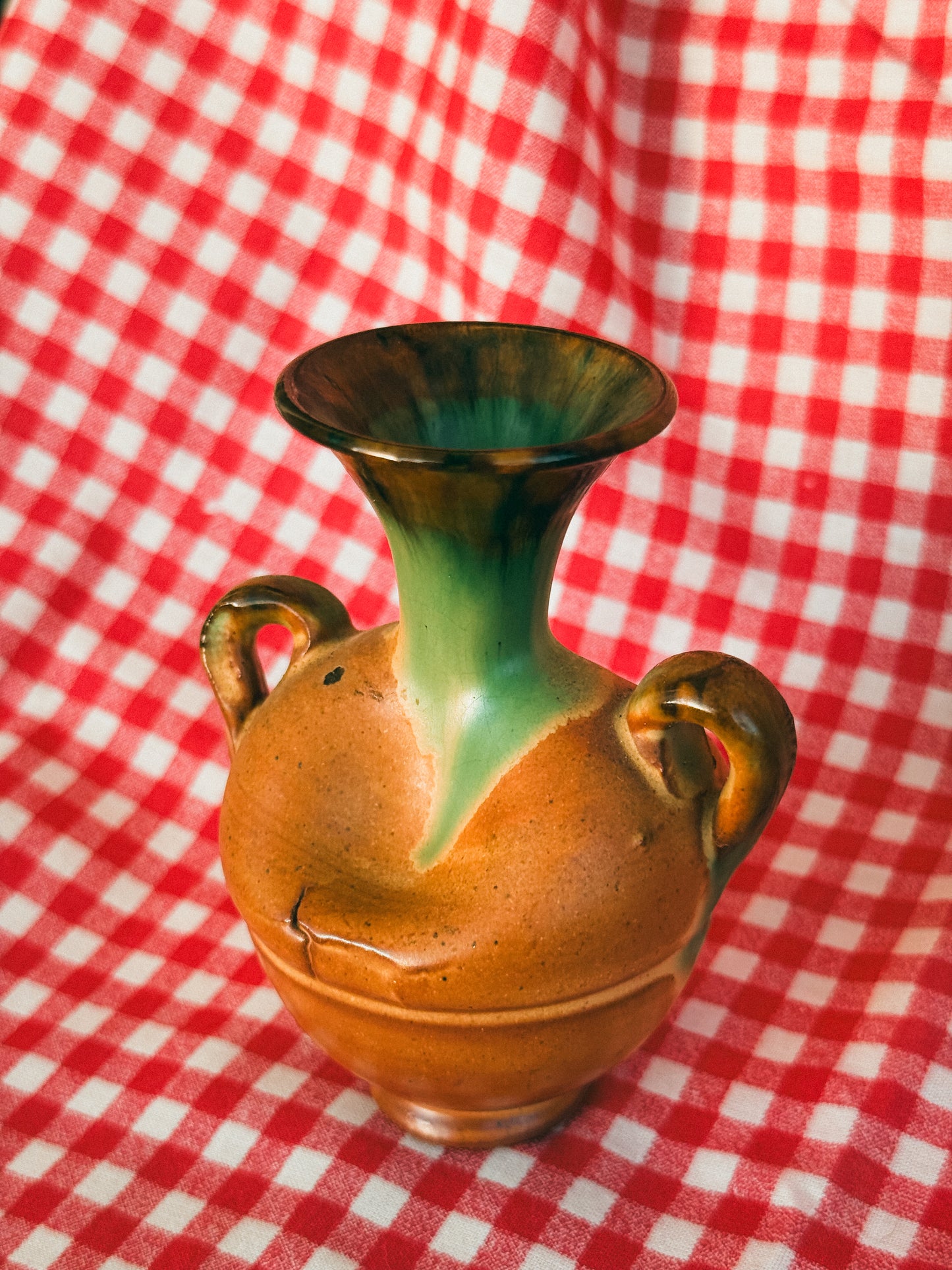 Bilha decorativa em cerâmica vidrada, anos 1960–80