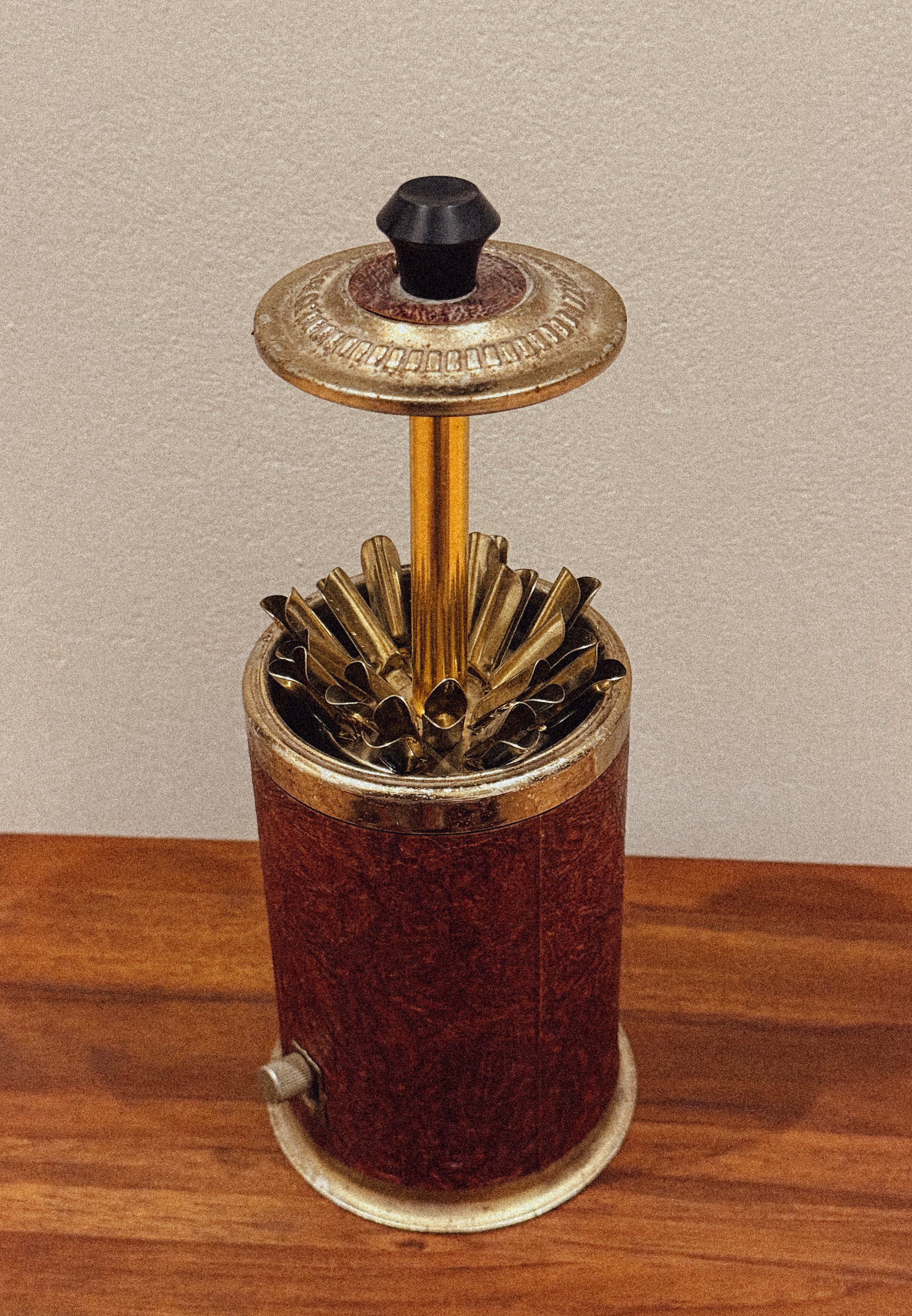 Cigarreira vintage italiana, 1920s