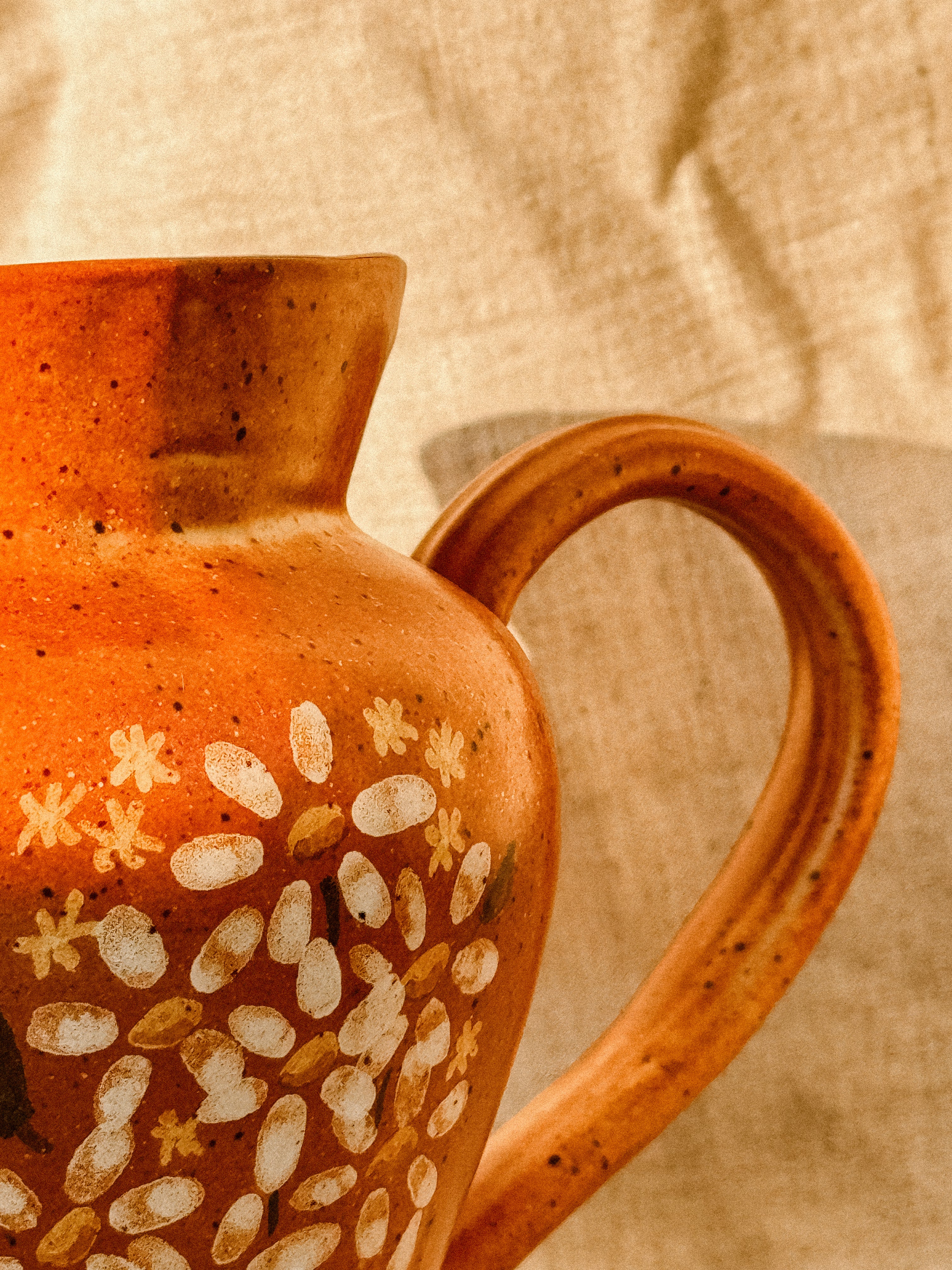 HN024 | Glazed ceramic jug, c. 1970