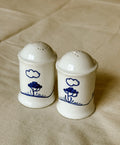 Vintage Portuguese Folk Salt & Pepper Shaker Set