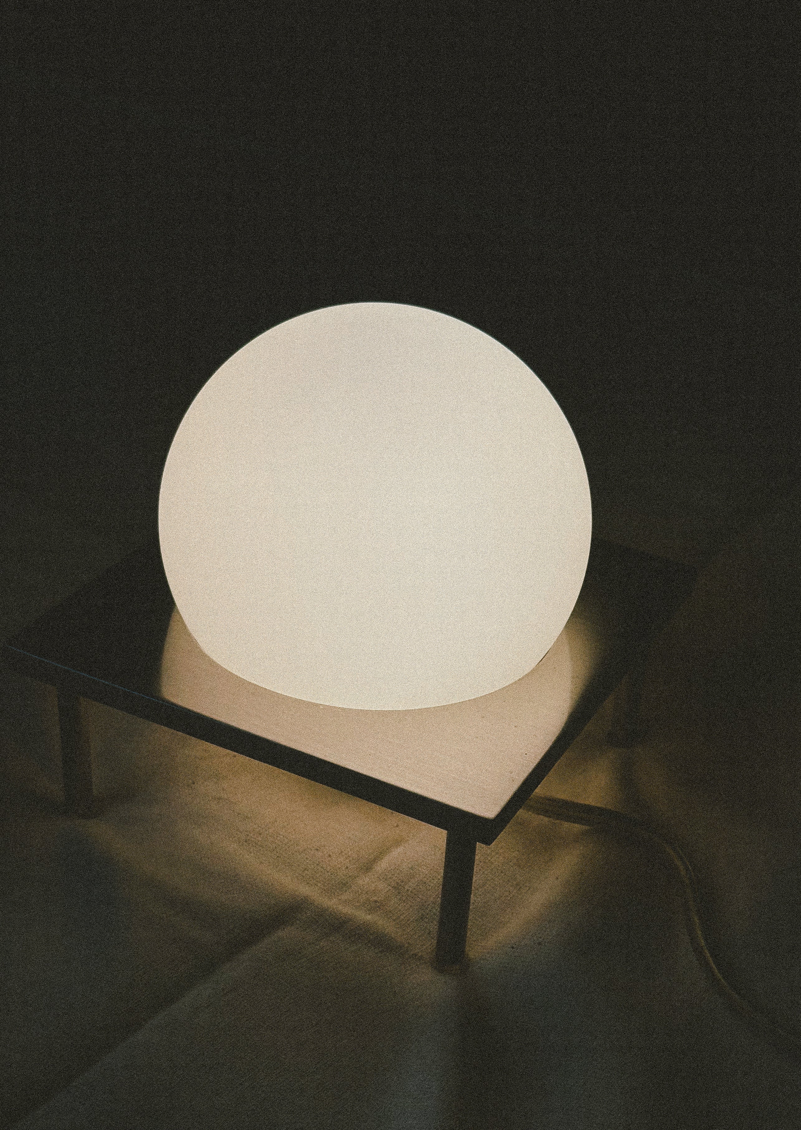 Candeeiro de Mesa Orb Space Age | c. 1990