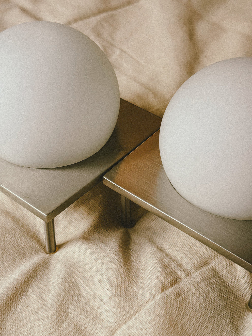 Candeeiro de Mesa Orb Space Age | c. 1990