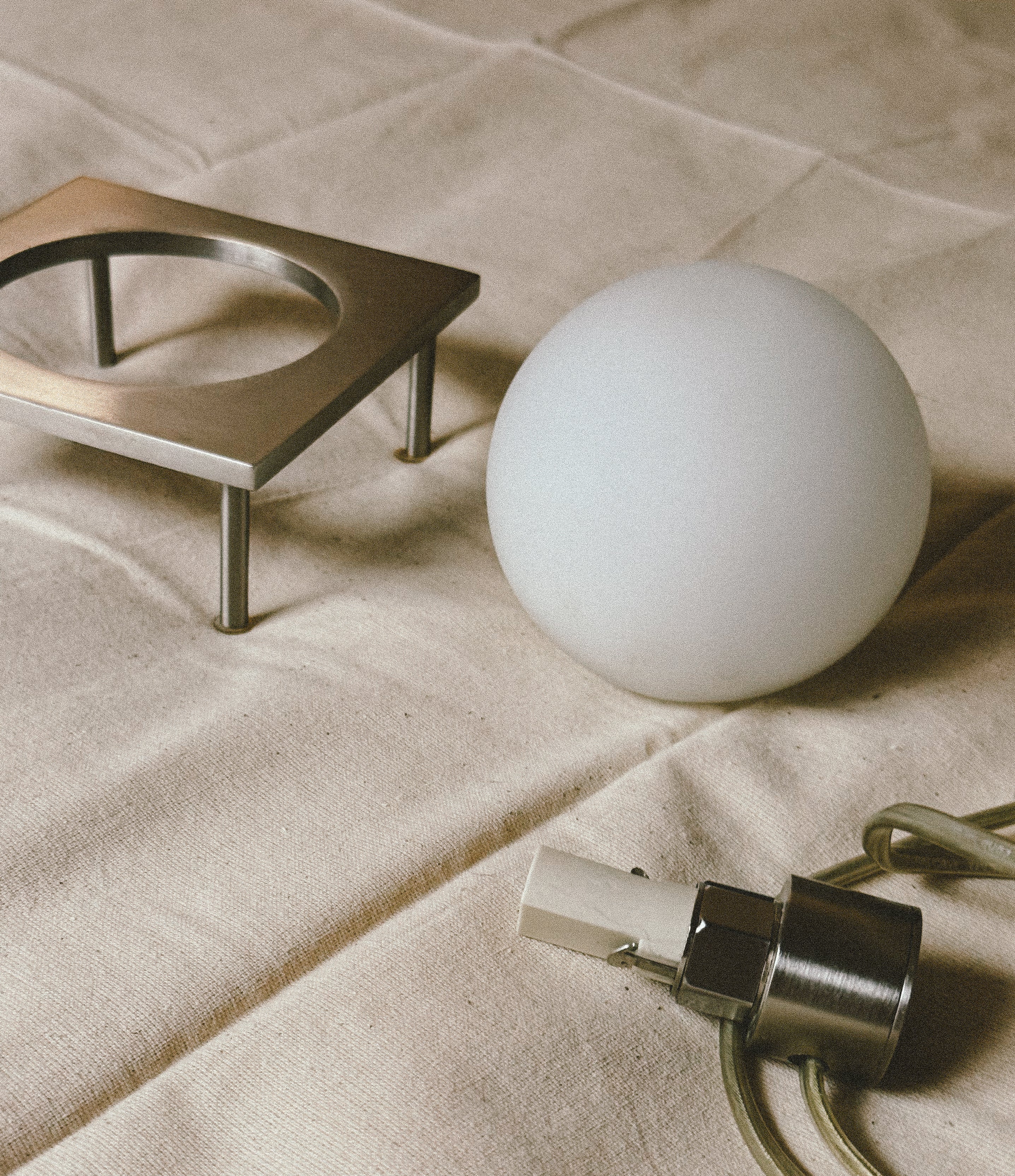 Candeeiro de Mesa Orb Space Age | c. 1990